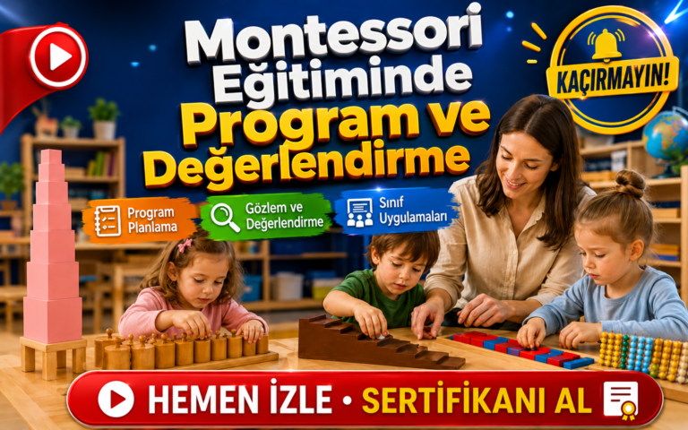 Montessori Eğitiminde Program ve Değerlendirme